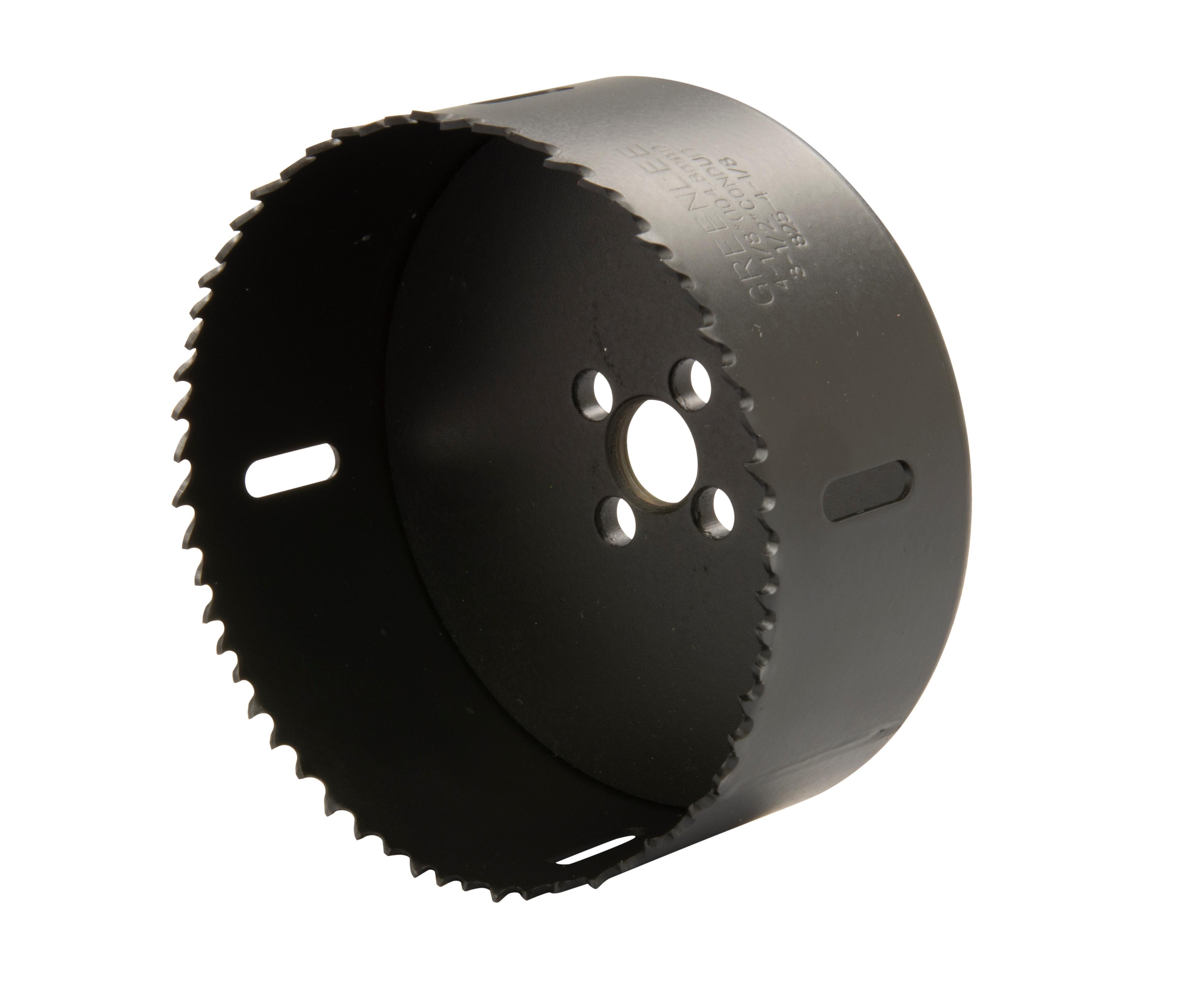 Greenlee® 825-4-1/8 Variable Pitch Hole Saw, 4-1/8 in Dia, 1-5/8 in D Cutting, Bi-Metal Cutting Edge, 7/16 in Arbor