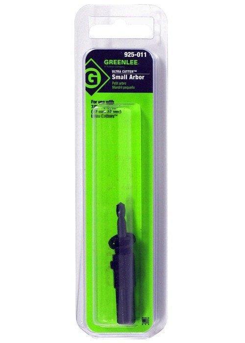 Greenlee® 925-011 Small Hole Saw Arbor With Pilot Drill, 3/8 in Arbor, 3/8 in Shank, 3/16 in Dia x 1-1/2 in L Pilot Drill, HSS