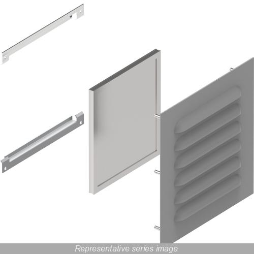 Hammond® 1481L3R66GY Enclosure Window, Louver, Filter Kits