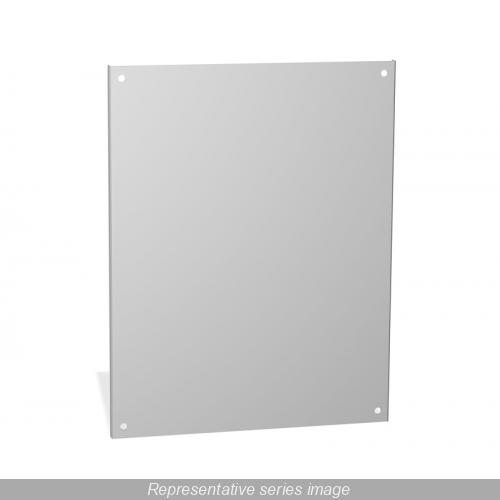 Hammond® 18P1717 Flat Inner Panel, 17 in L x 17 in W, Steel, White