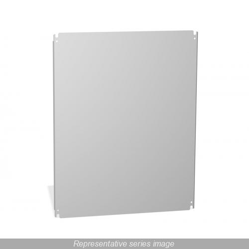 Hammond® Eclipse™ EP2424 Rectangular Inner Panel, 22 in W x 22 in H, Mild Steel, White