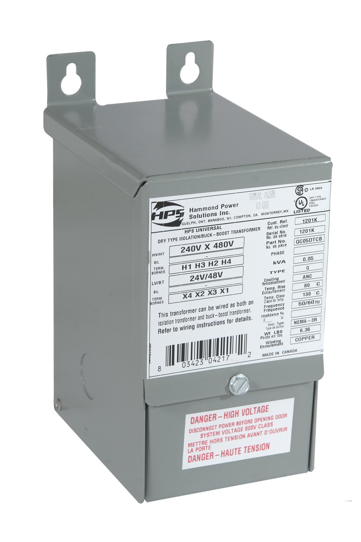 HPS Q003ERCF Buck Boost Transformers