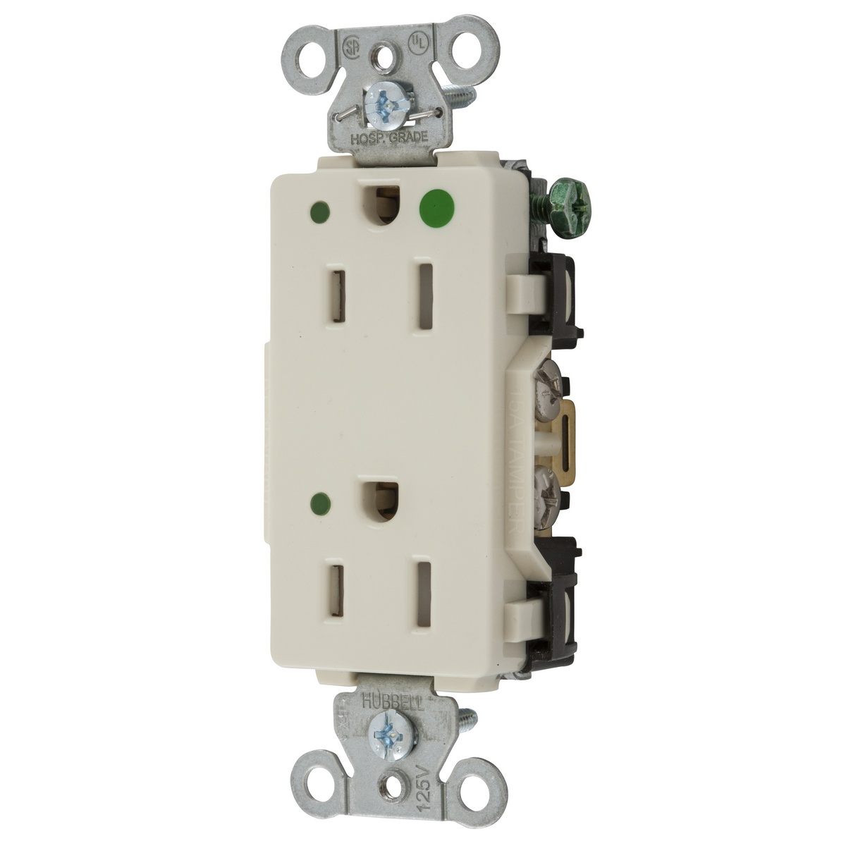 Hubbell Wiring Device-Kellems 2172LALTRA Straight Blade Receptacles