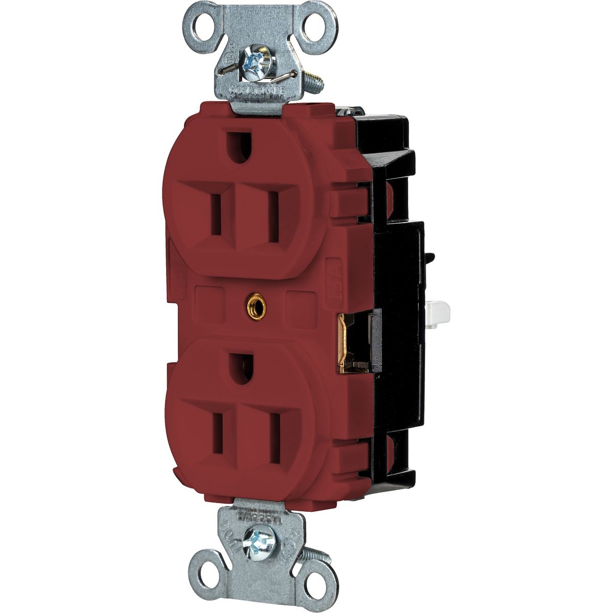 Hubbell Wiring Device-Kellems 5262STR Straight Blade Receptacles