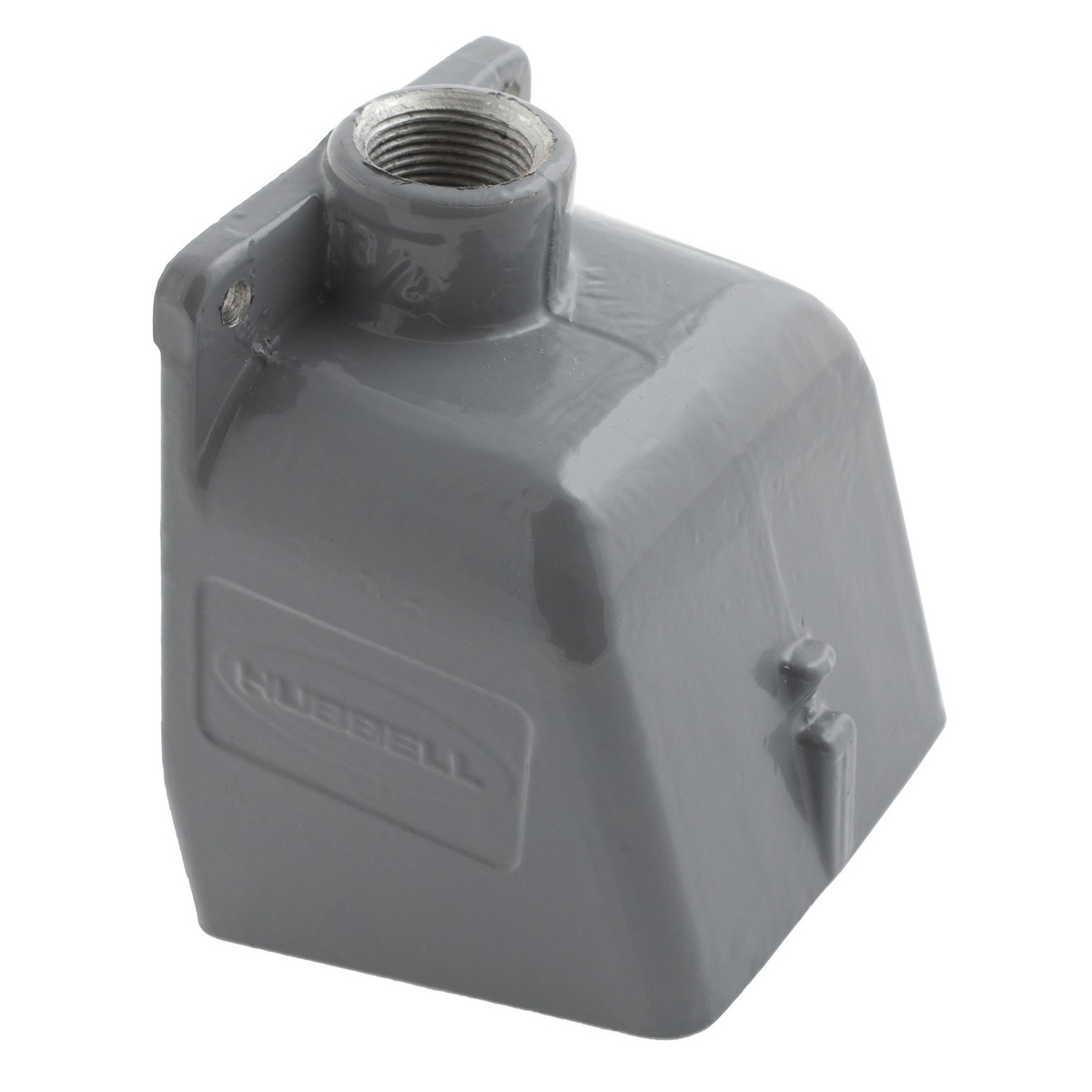 Hubbell Wiring Device-Kellems BB1001W 1-Outlet, 8.13 in H x 5-1/2 in W x 8-1/8 in D, For Use With 100 A Pin and Sleeve Device, Cast Aluminum