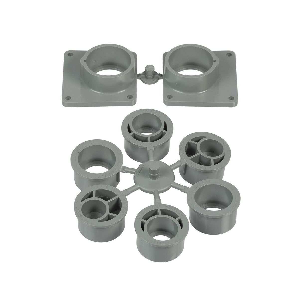 Hubbell Wiring Device-Kellems CFBHUB125PVC Floor Box Adapters