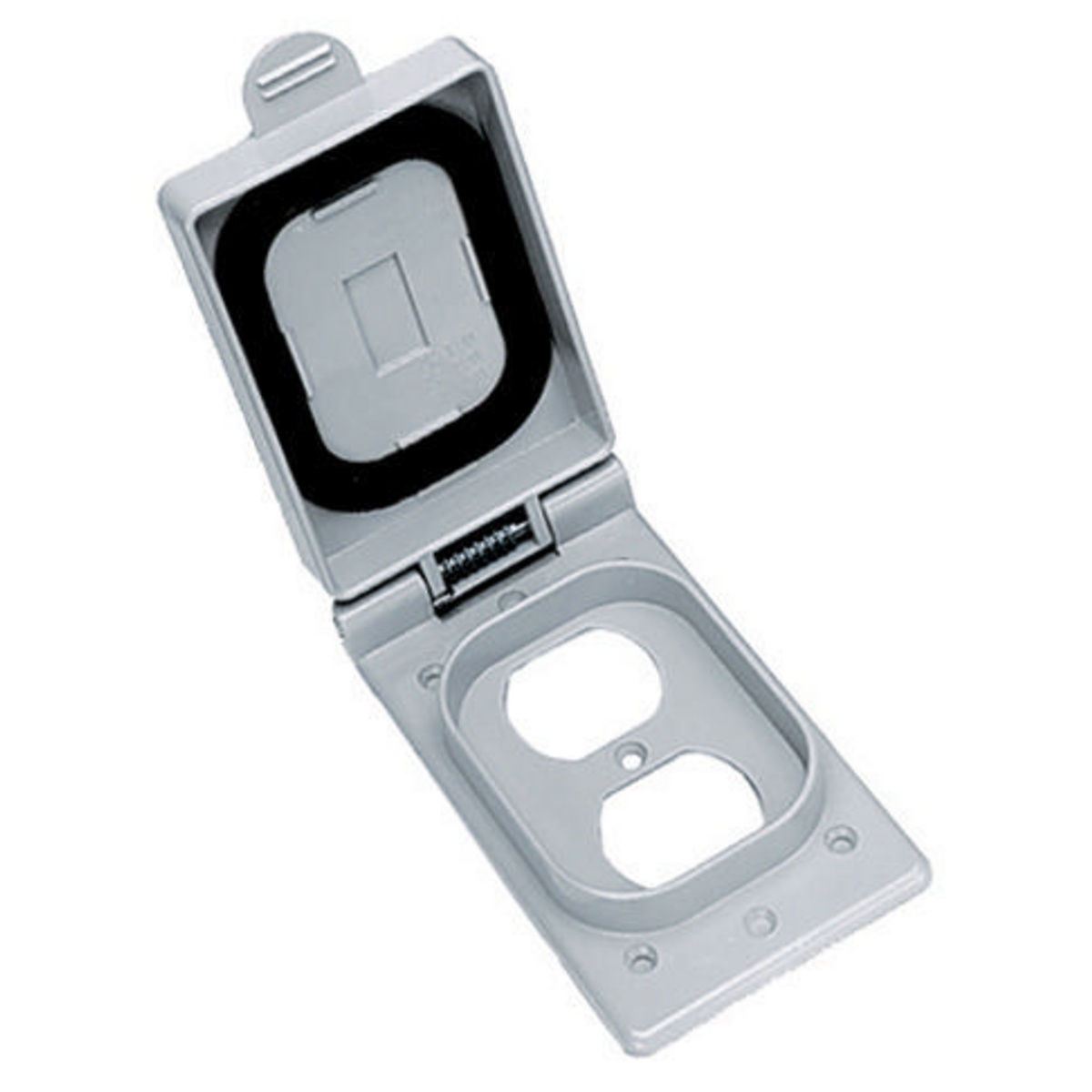 Hubbell Wiring Device-Kellems CWP8CR Commercial Grade Molded Standard Weatherproof Cover, Thermoplastic