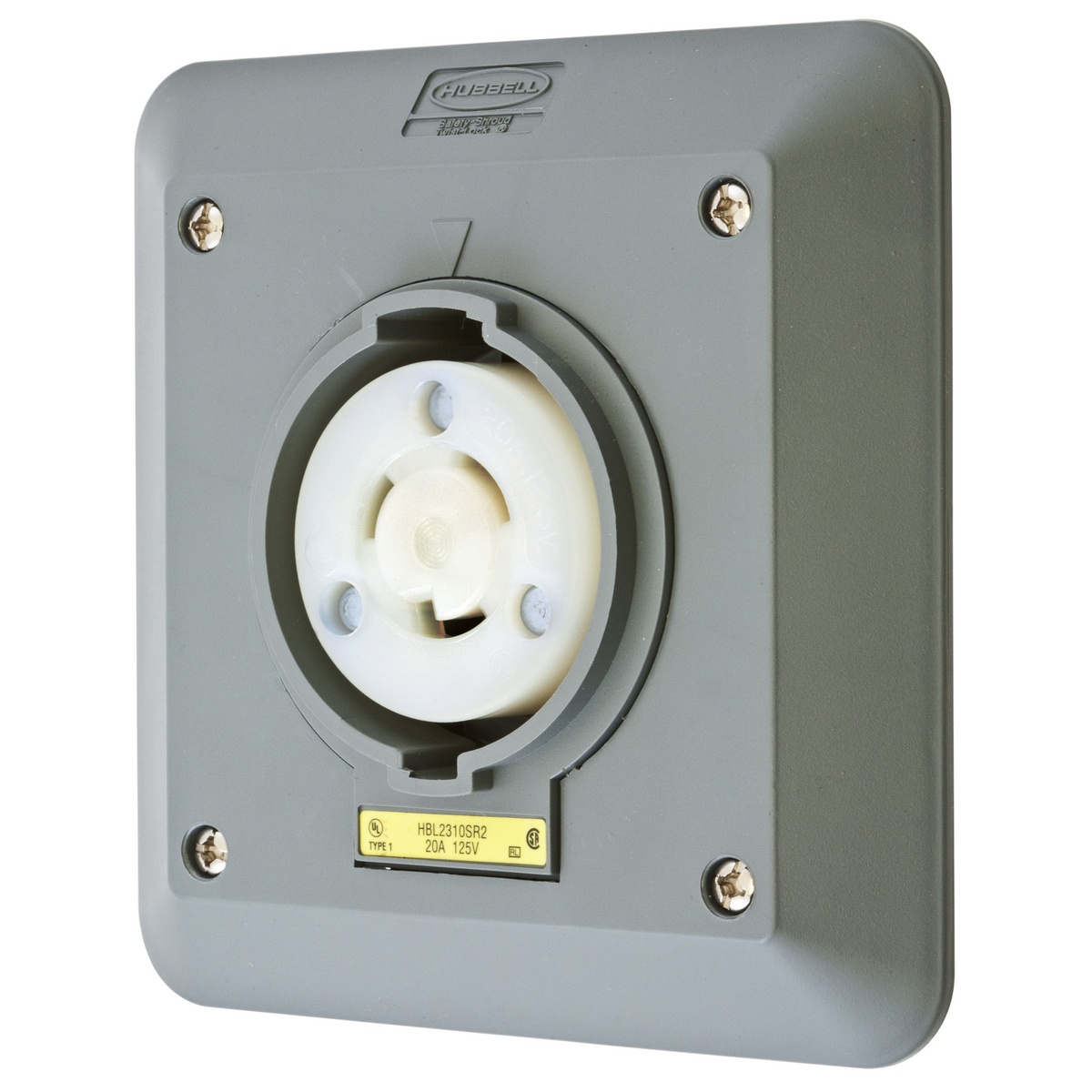 Hubbell Wiring Device-Kellems HBL2310SR2 Locking Receptacles
