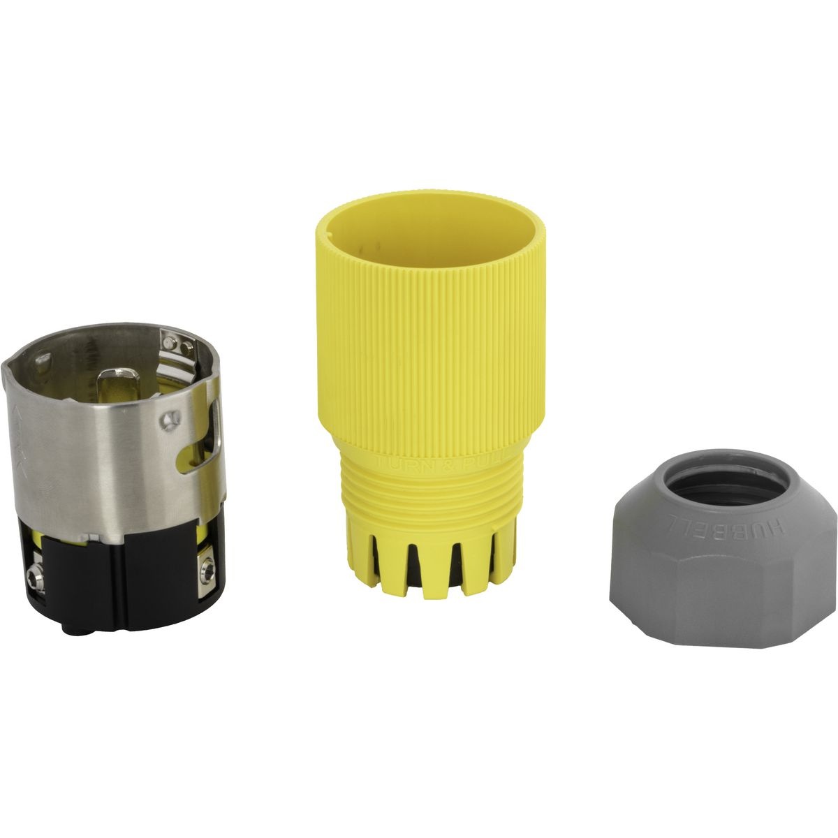 Hubbell Wiring Device-Kellems HBL63CM65L Locking Plugs