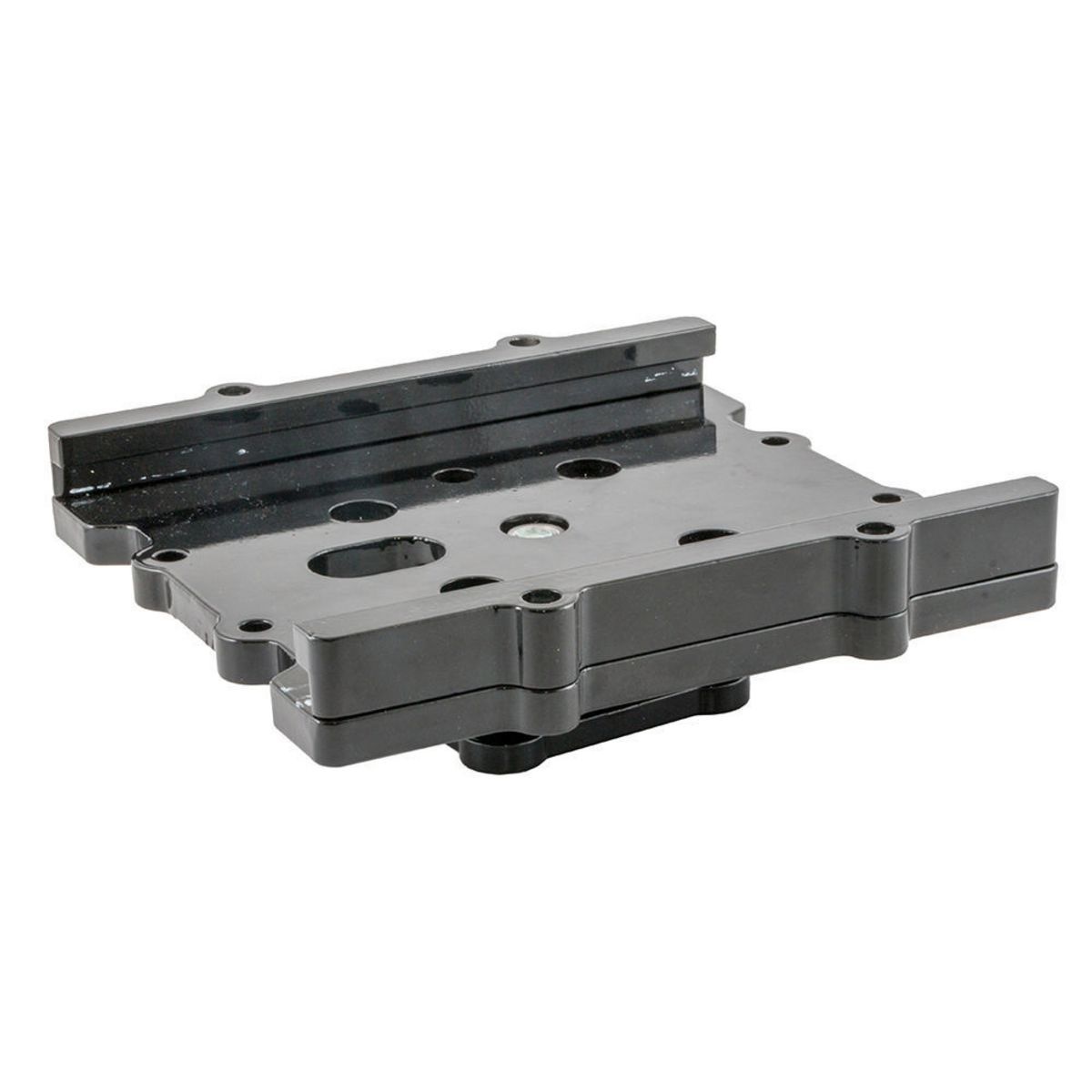 Hubbell Wiring Device-Kellems HBLI340PB Heavy Duty Pivot Base, For Use With inREACH™ Industrial Cord Reels Connector Ends, 340 deg Rotation, Cast Aluminum, Black