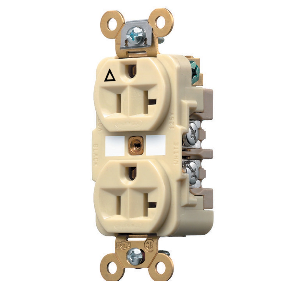 Hubbell Wiring Device-Kellems IG5362I Straight Blade Receptacles