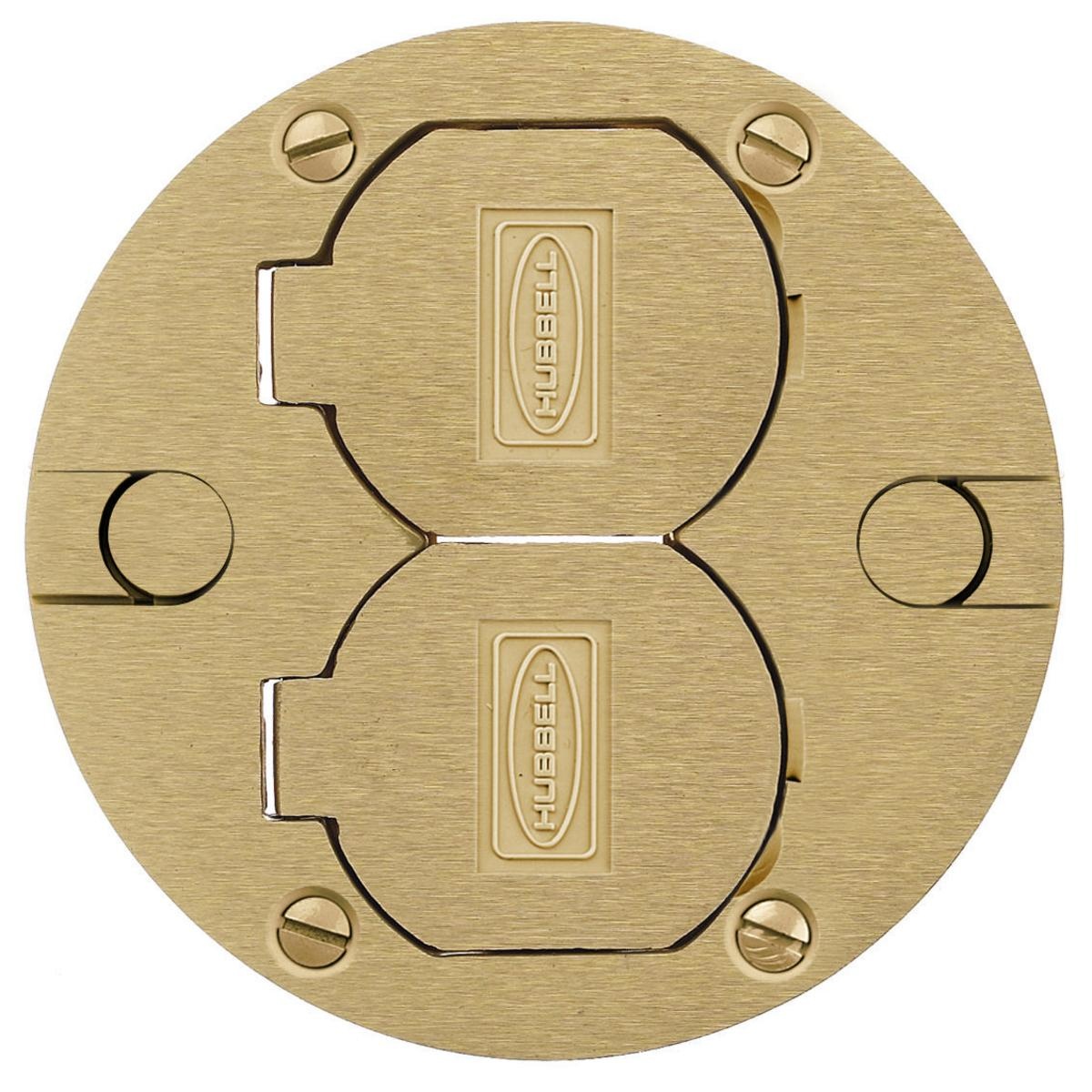 Hubbell Wiring Device-Kellems PFBRCBRA Floor Box Covers