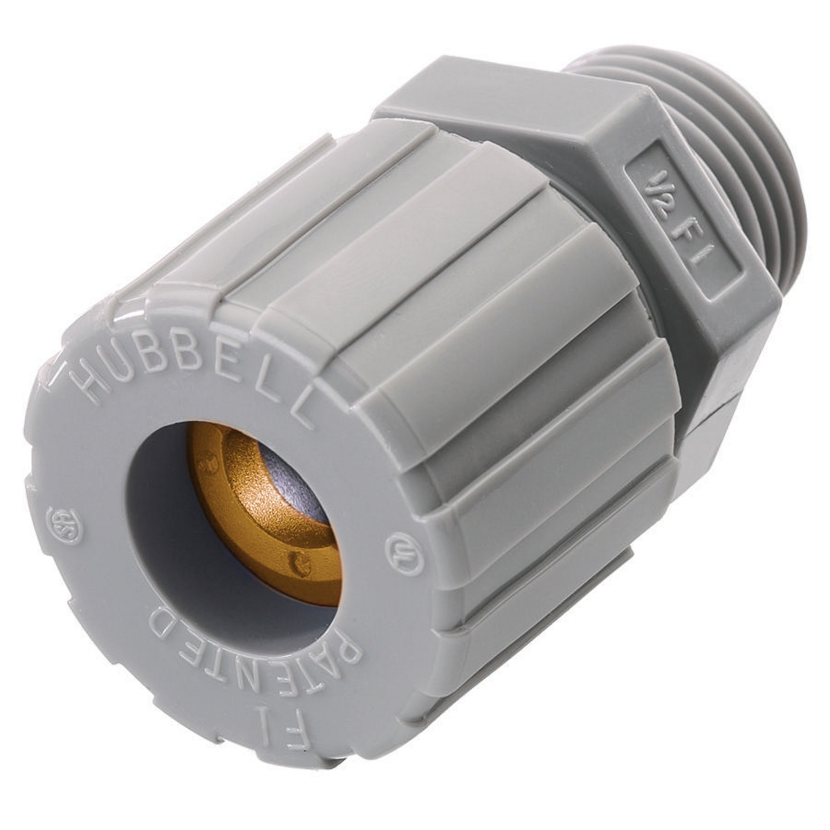 Hubbell Wiring Device-Kellems SHC1002CR Flexible Cord Connectors - Straight
