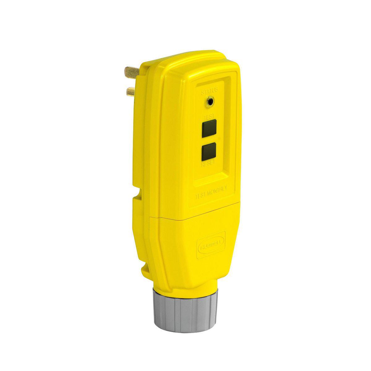 Hubbell Wiring Device-Kellems GFPST5266CY GFCI Plugs
