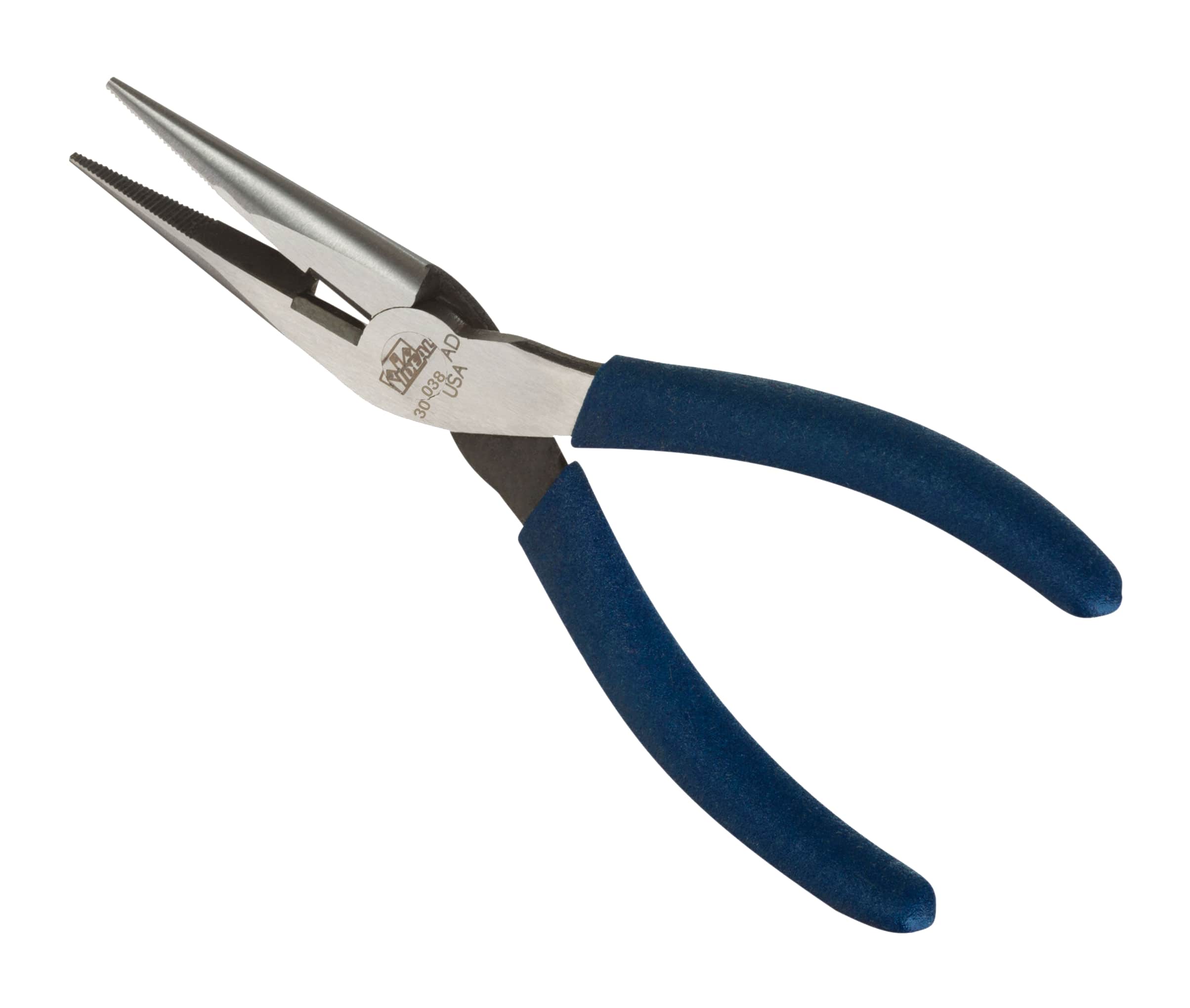 IDEAL® 30-038 Long-Nose Plier, Serrated Jaw, 8-1/2 in OAL