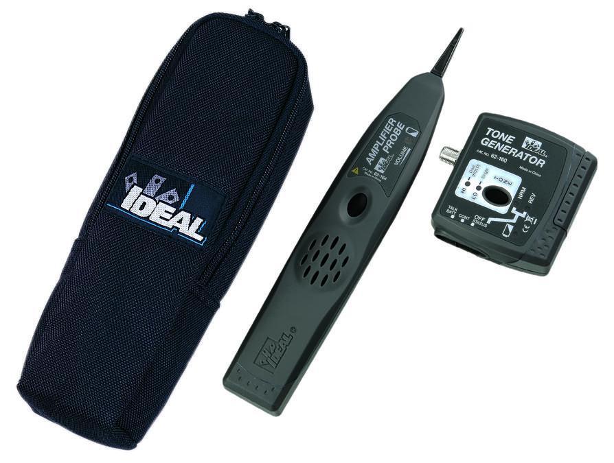 IDEAL® 33-864 Tone Generator and Amplifier Probe Kit, For Use With Signal Tracing Solution System, Polycarbonate/ABS, Gray