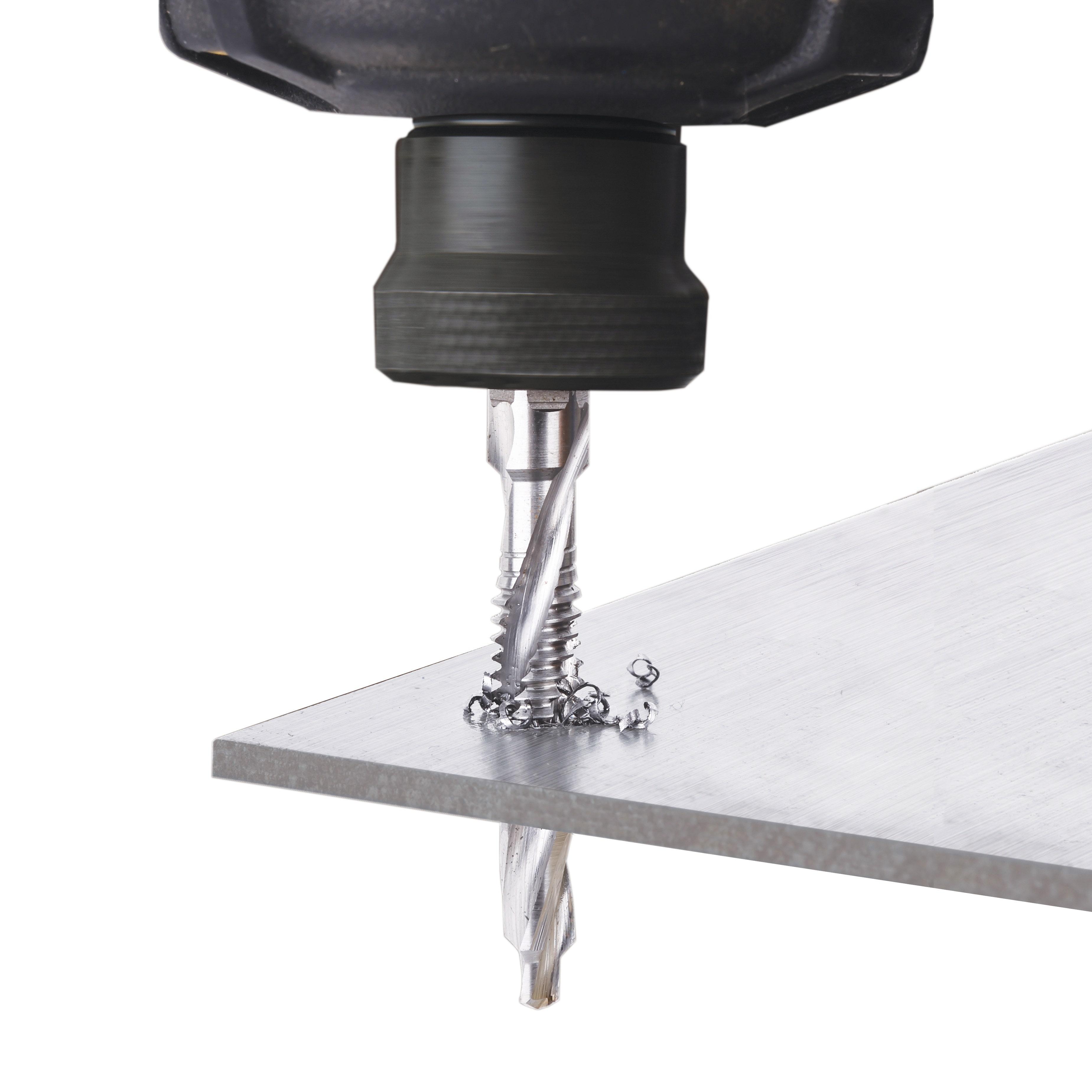 IDEAL® 36-601 Drill Taps, 4 Pieces, For Use With Cordless Drills/Impact Drivers, High Speed Steel