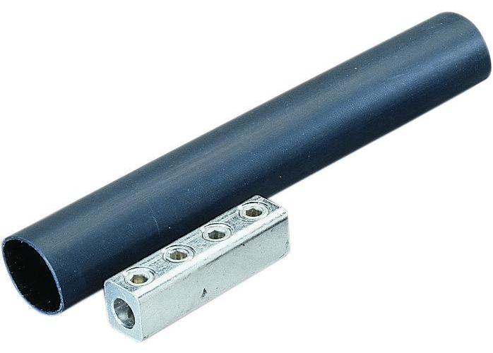 IDEAL® Thermo-Shrink® 46-403 Underground Splice Kit, Polyolefin, Black