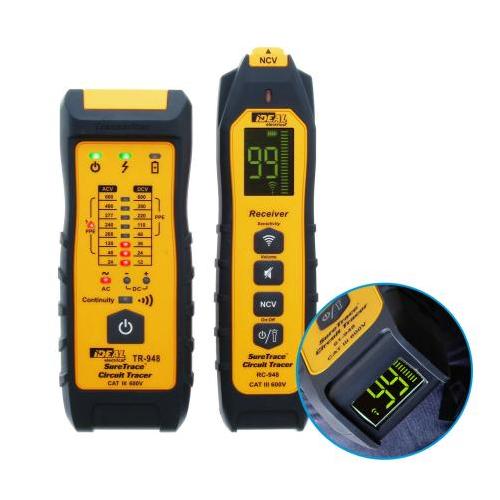 IDEAL® 61-948 Open/Closed Circuit Tracer, 0 to 600 V AC/DC Measuring, Power Source: AA Battery