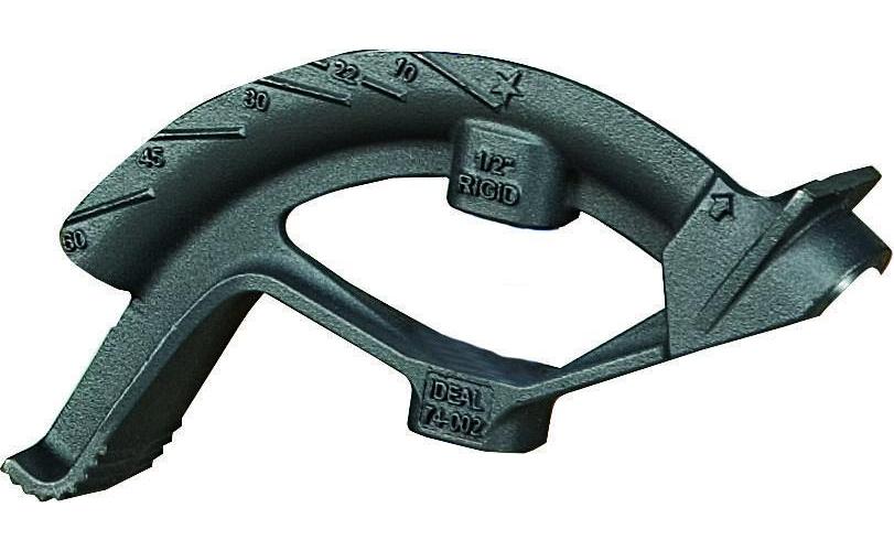 IDEAL® 74-002 Conduit Bender Head, For Use With 3/4 in EMT Conduit, 5-13/64 in Centerline Bend Radius, Ductile Iron