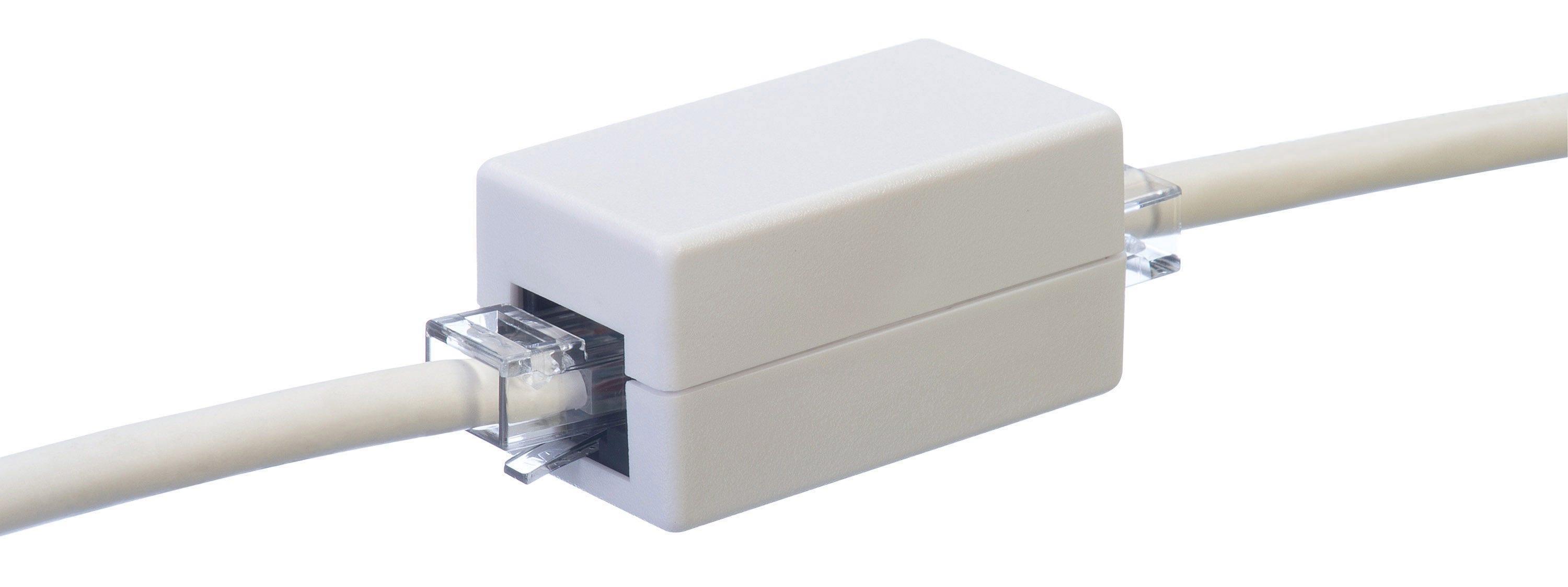IDEAL® 85-356 In-Line Splice Coupler/Adapter, RJ-45 Connector, Cat 6