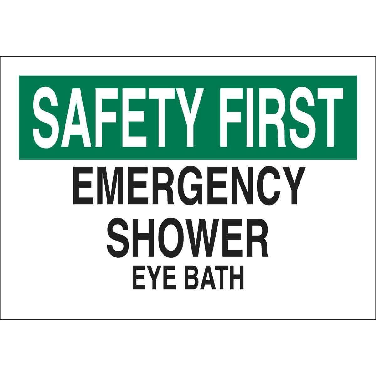 Brady® 25575 Fire, Emergency, Exit & First Aid Signs