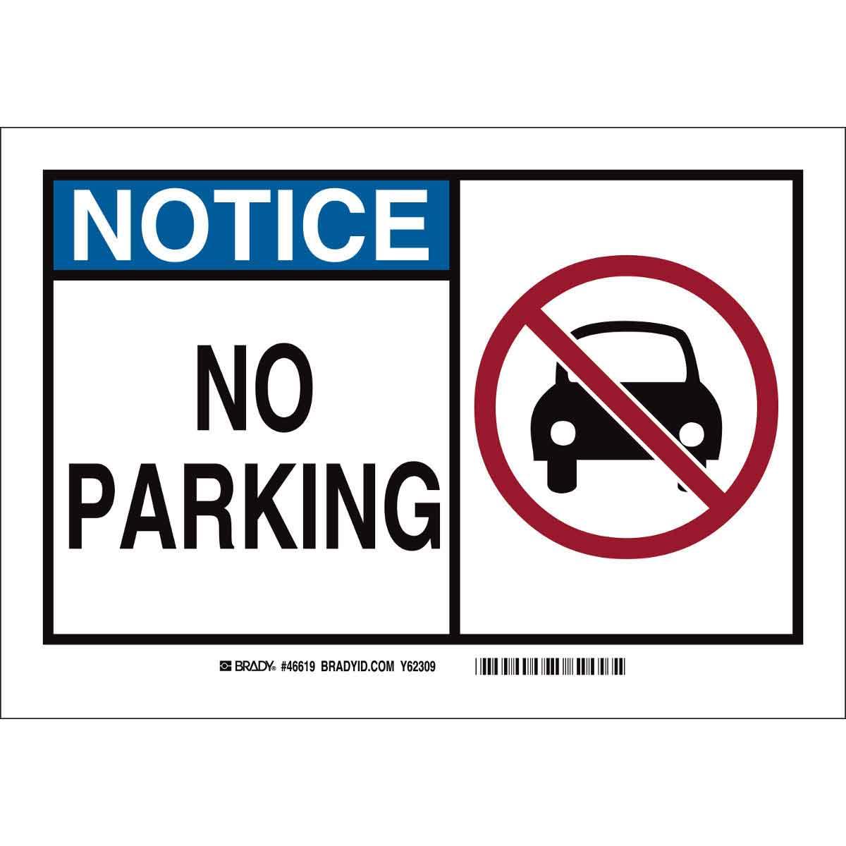 Brady® 46619 Parking & Traffic Signs