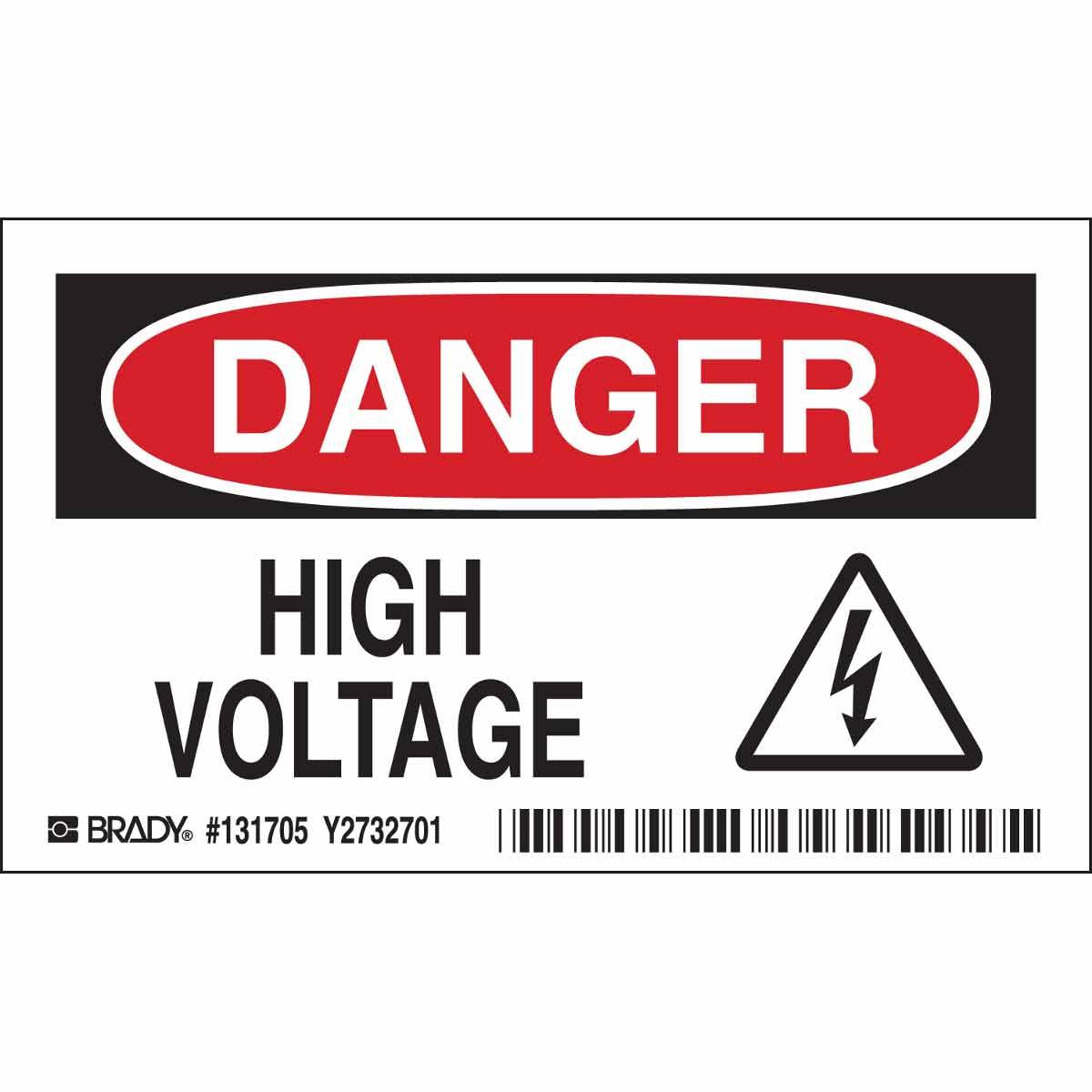 Brady® 131705 Accident Prevention Signs