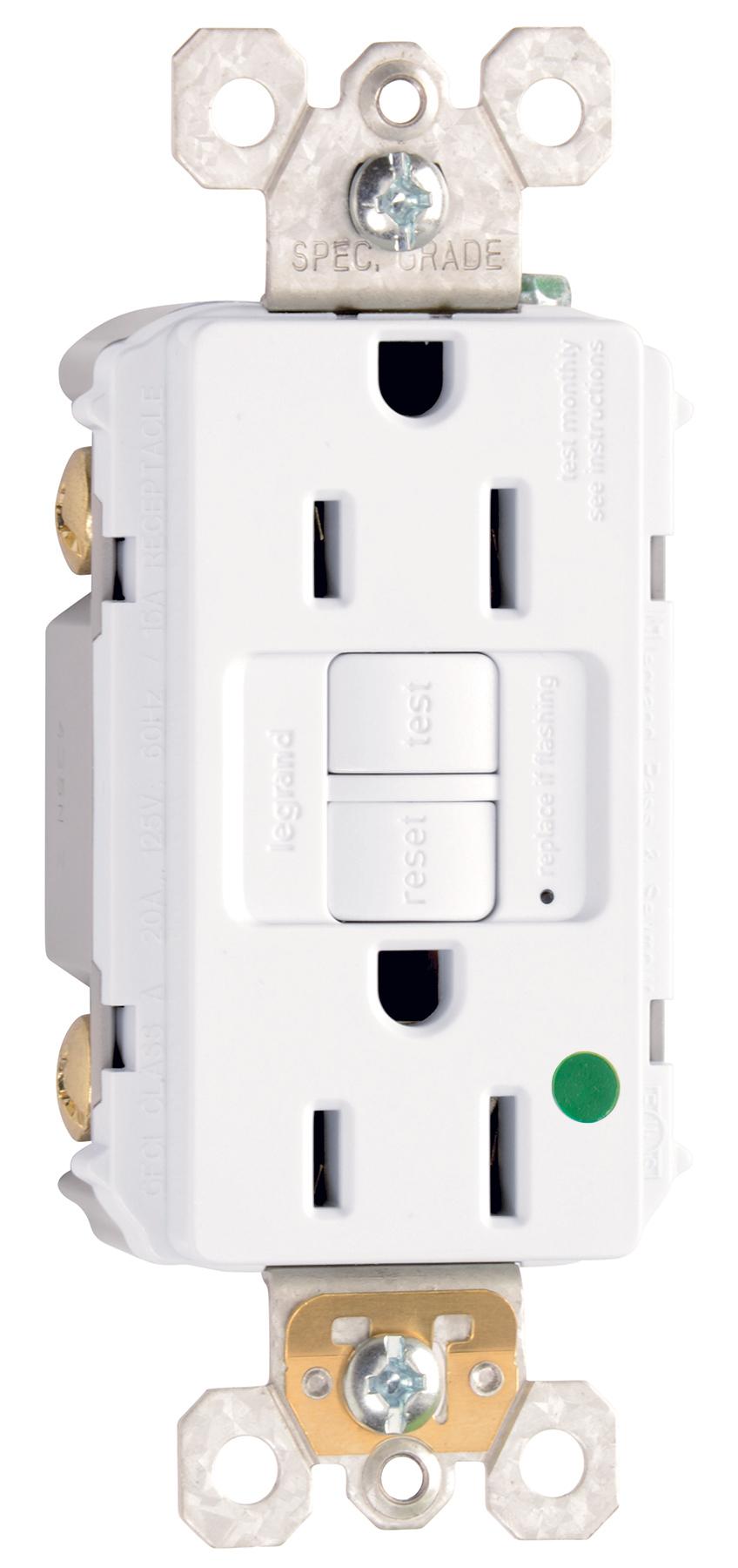 Pass & Seymour® 1597HG GFCI Receptacles