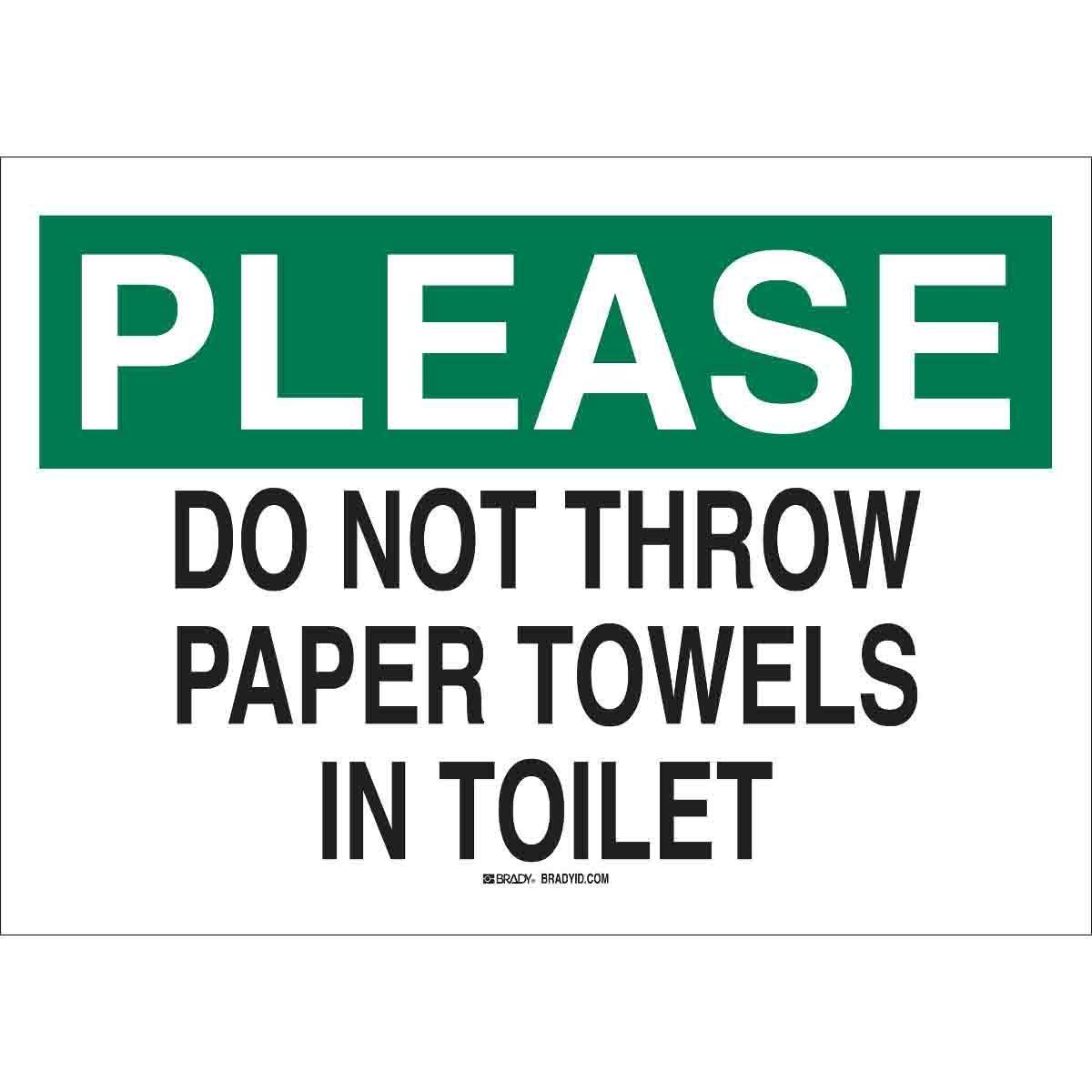 Brady® 30544 Office & Facility Signs
