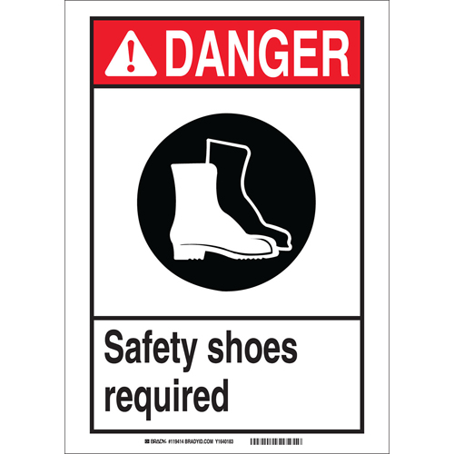Brady® 119420 Accident Prevention Signs