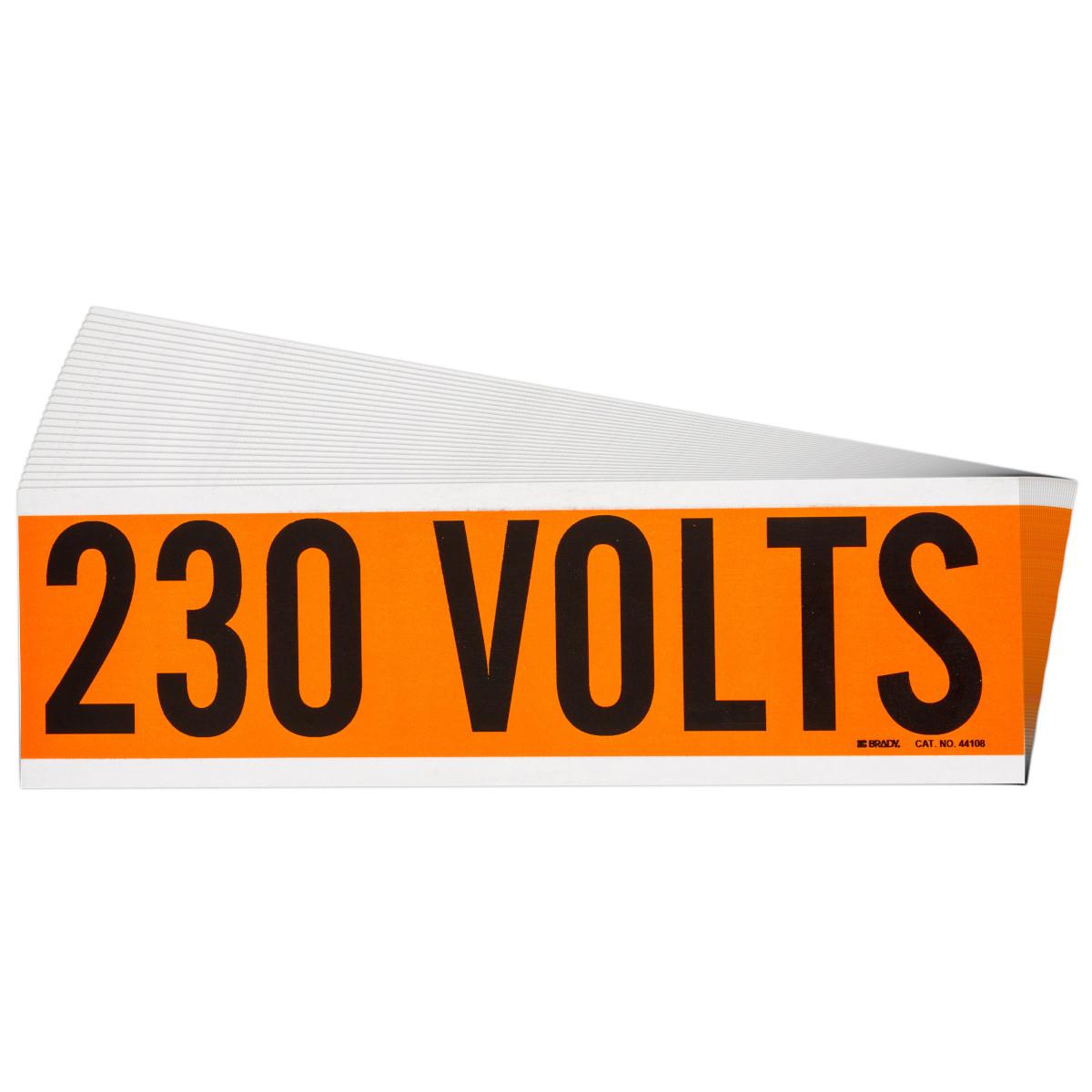Brady® 152319 Conduit & Voltage Markers
