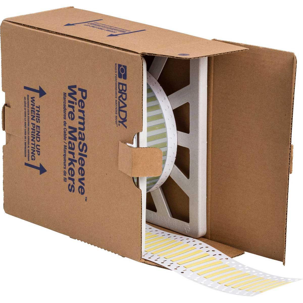 Brady® CGS-125-2-YL-2 Wire Marker Sleeves