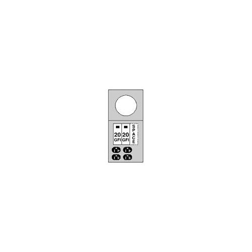 Midwest® R011G Metered Power Outlet Panels