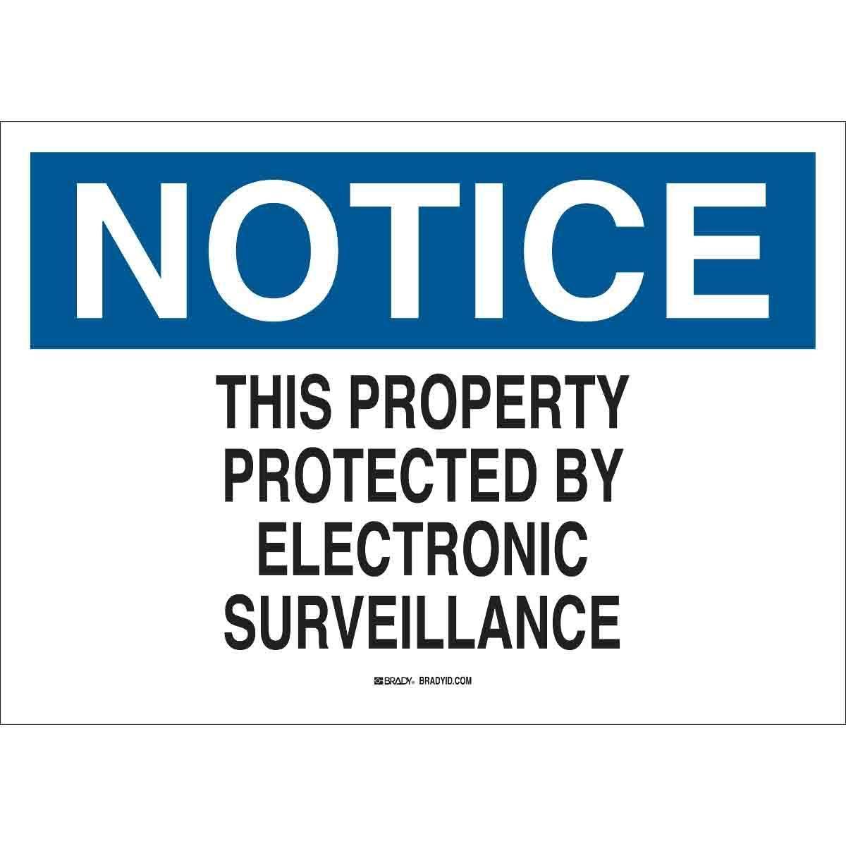 Brady® 95314 Access & Security Signs