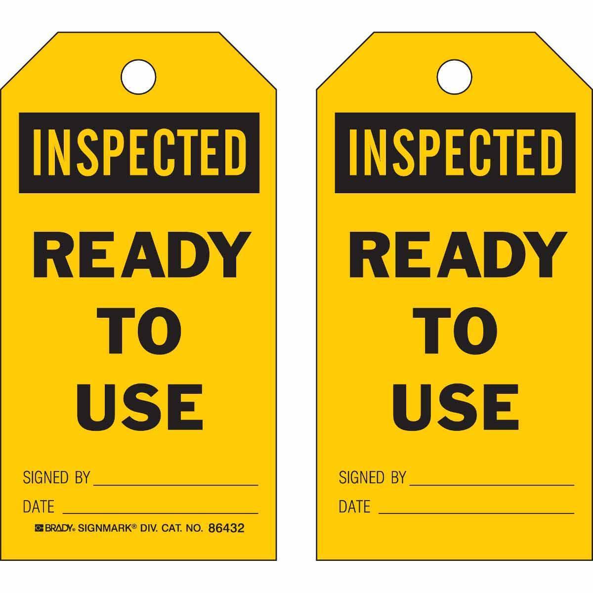Brady® 86606 Safety & Facility Tags