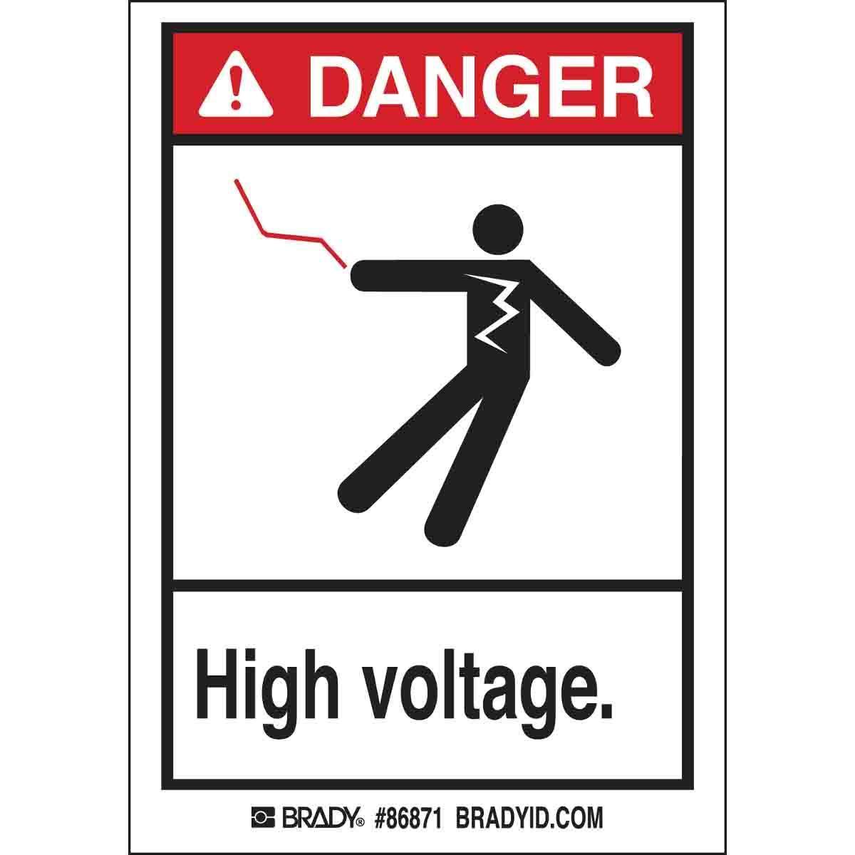 Brady® 86871 Safety & Facility Labels