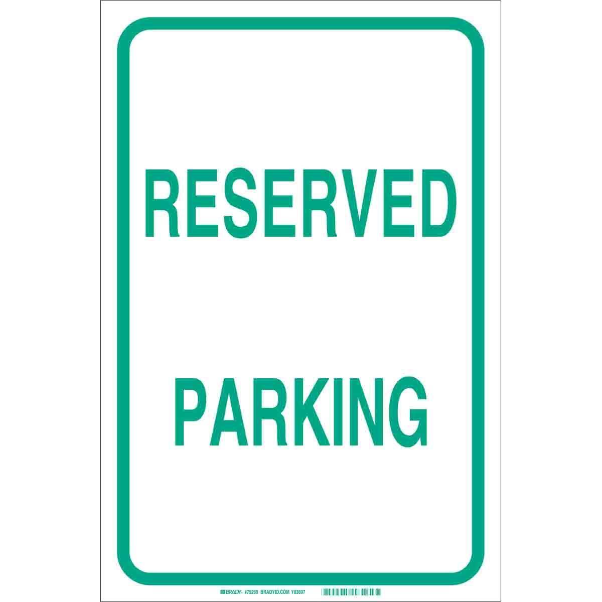 Brady® 75269 Parking & Traffic Signs