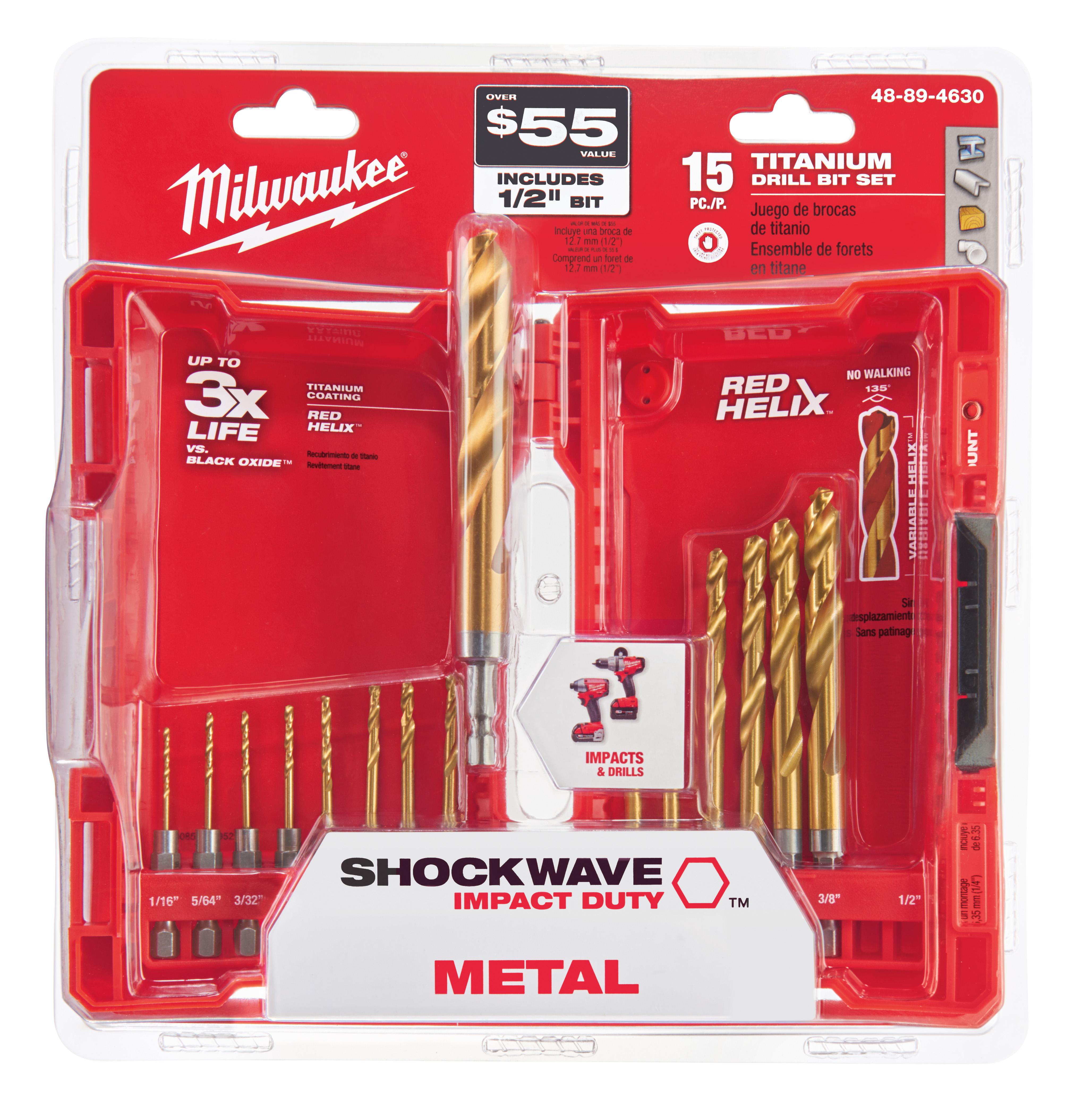 Milwaukee® 48-89-4630 Drill Bit Sets