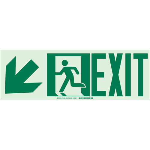 Brady® 114666 Fire, Emergency, Exit & First Aid Signs