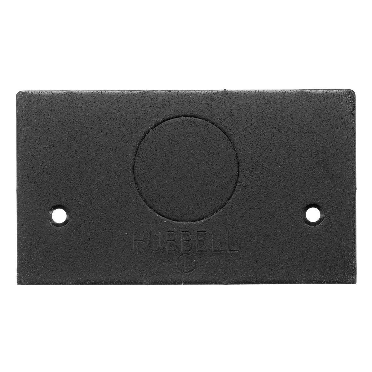 Hubbell Wiring Device-Kellems SS2309F1BKA Floor Box Outlet Face Plates