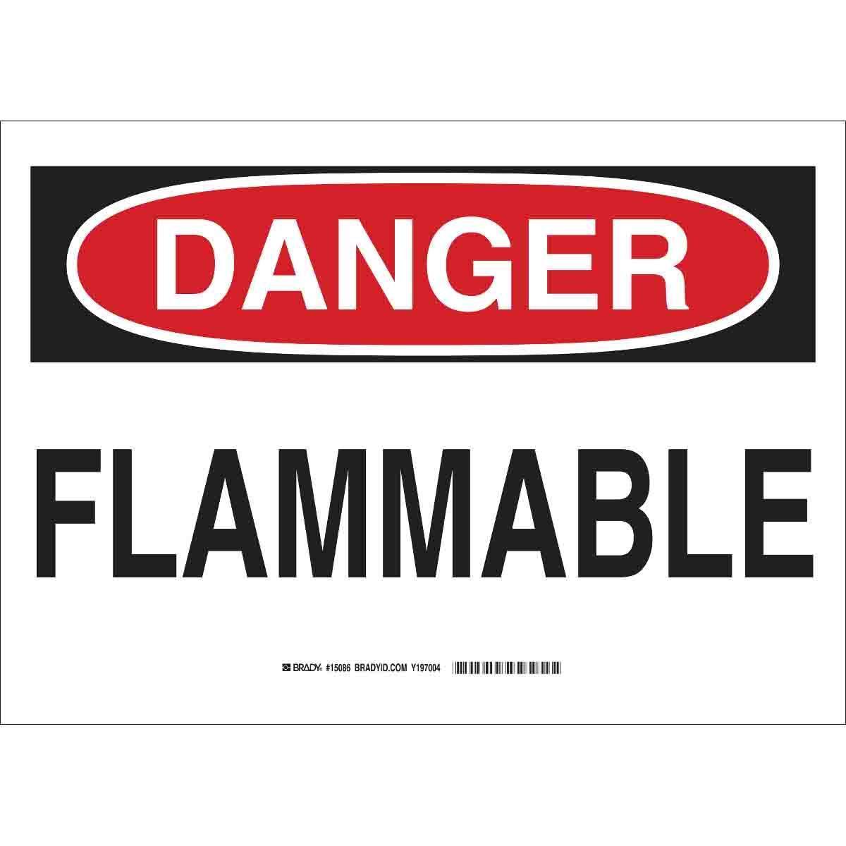 Brady® 15086 Chemical & Hazardous Material Signs