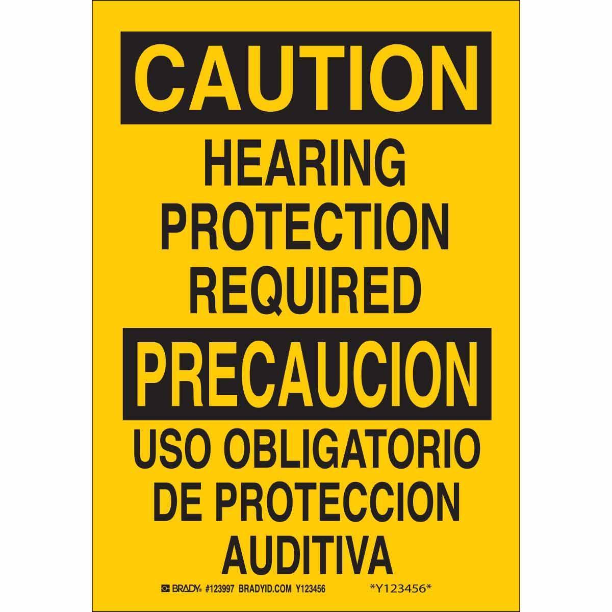 Brady® 122643 Accident Prevention Signs