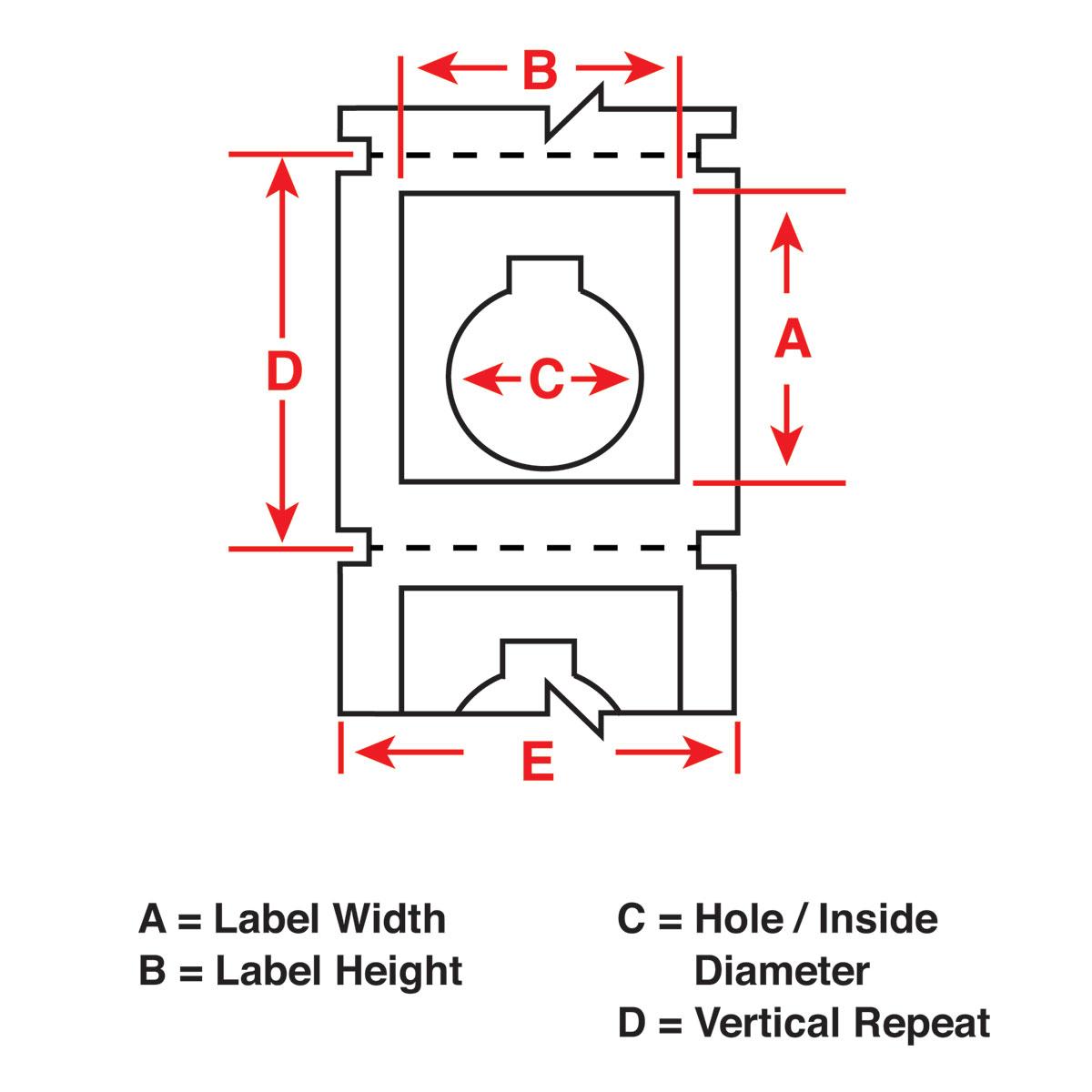 Brady® THTOL-167U-966B-1 Label Accessories