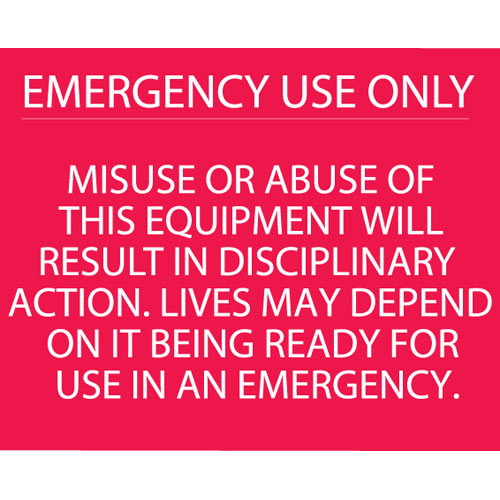 Brady® 103636 Safety & Facility Labels