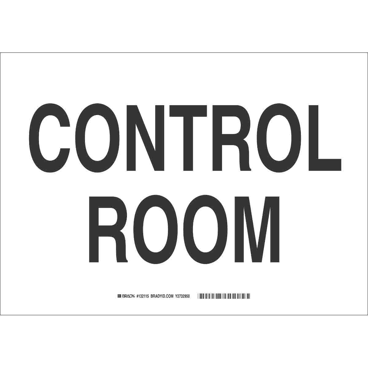 Brady® 132115 Access & Security Signs