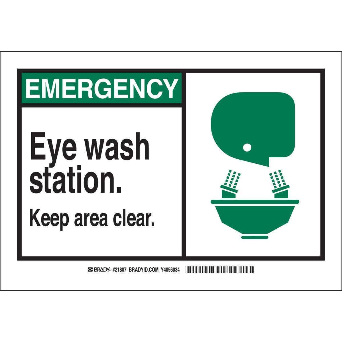 Brady® 122612 Fire, Emergency, Exit & First Aid Signs