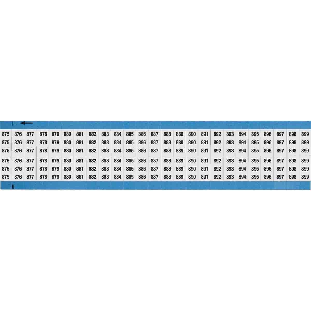 Brady® WM-875-899-SC-PK Wire Marker Cards