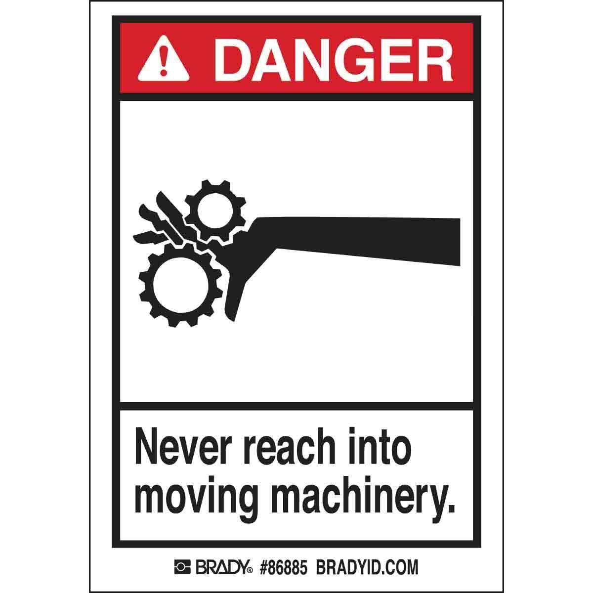 Brady® 86885 Safety & Facility Labels
