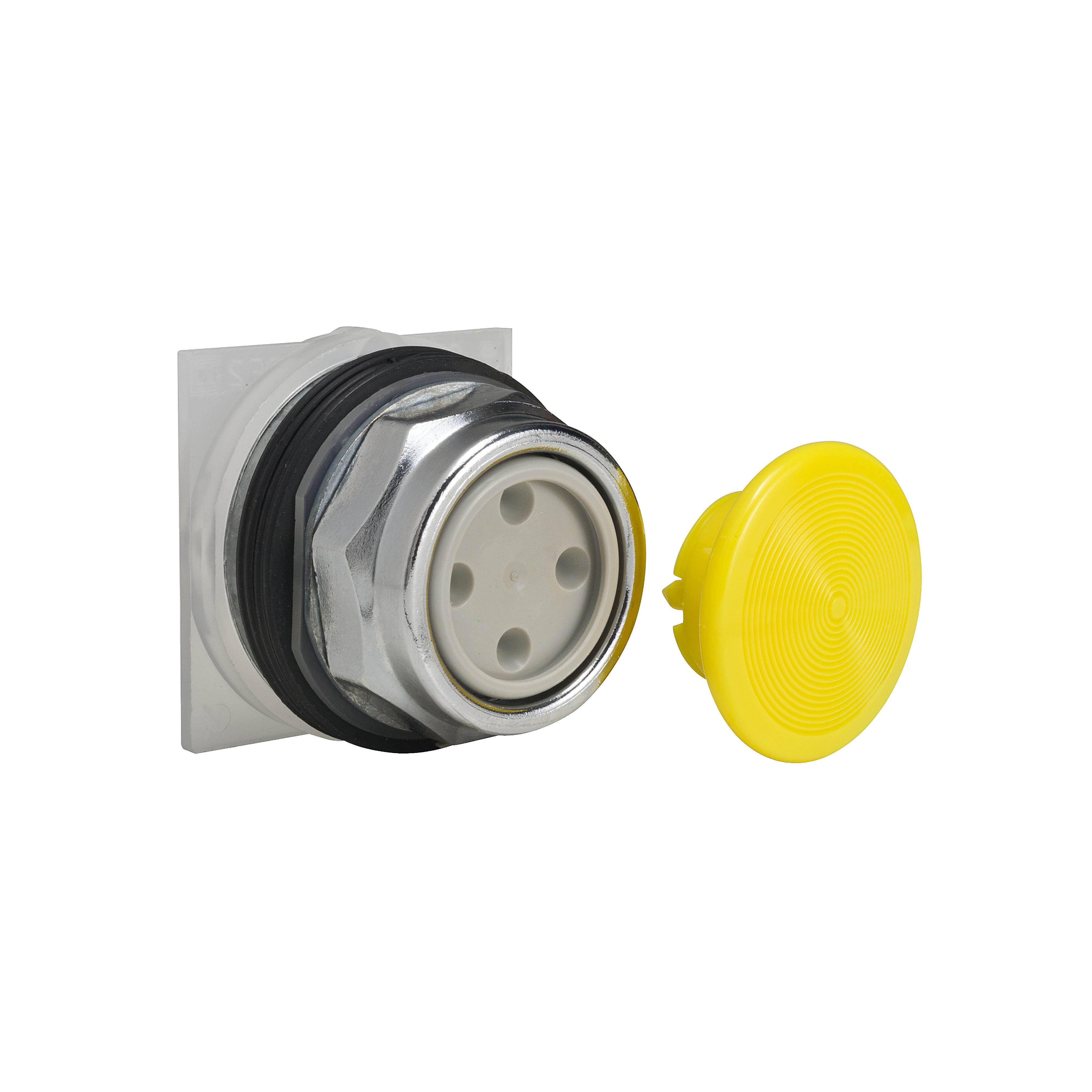 Square D™ 9001KR4Y Non-Illuminated Pushbutton Operators